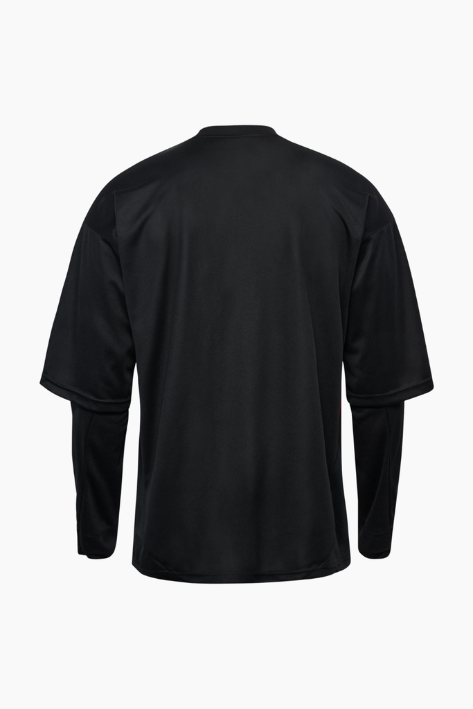DBU-ALIS 26 Pregame Jersey Long Sleeve - Black - ALIS x Hummel