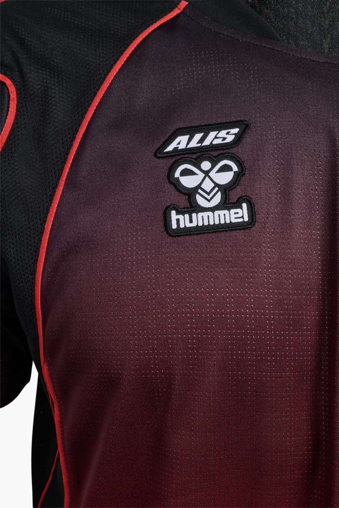 DBU-ALIS 26 Short Sleeve Jersey - Black - ALIS x Hummel