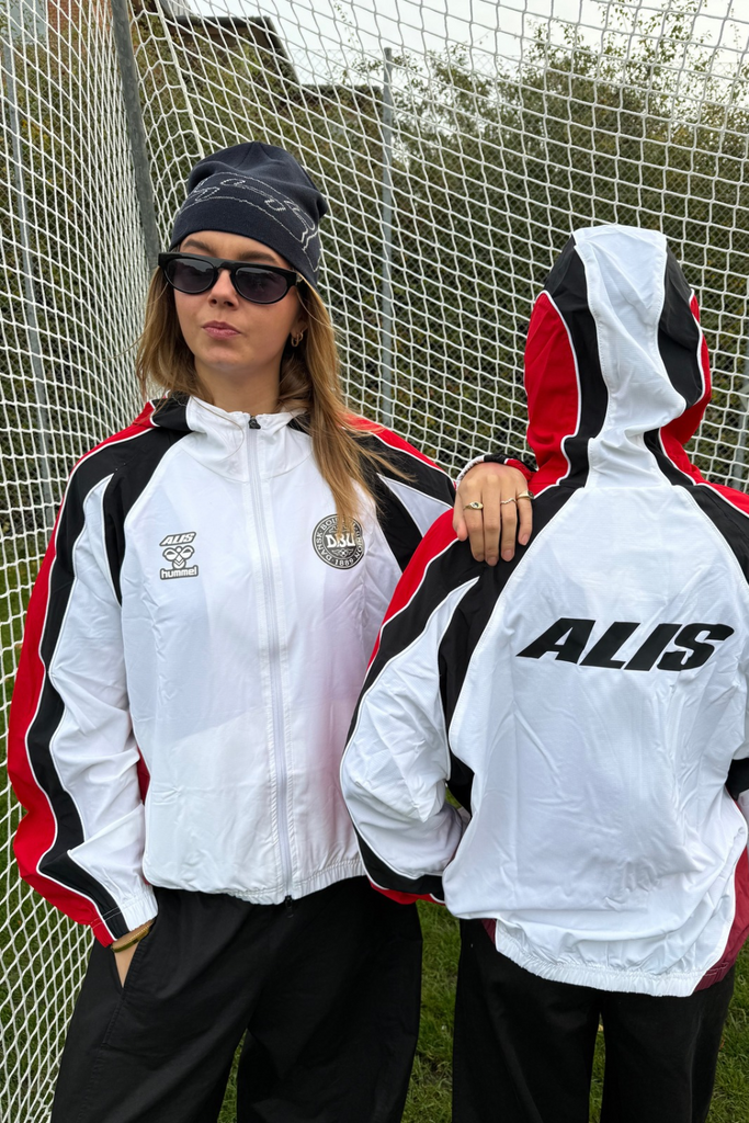 DBU-ALIS 26 Line Up Jacket - White - ALIS x Hummel