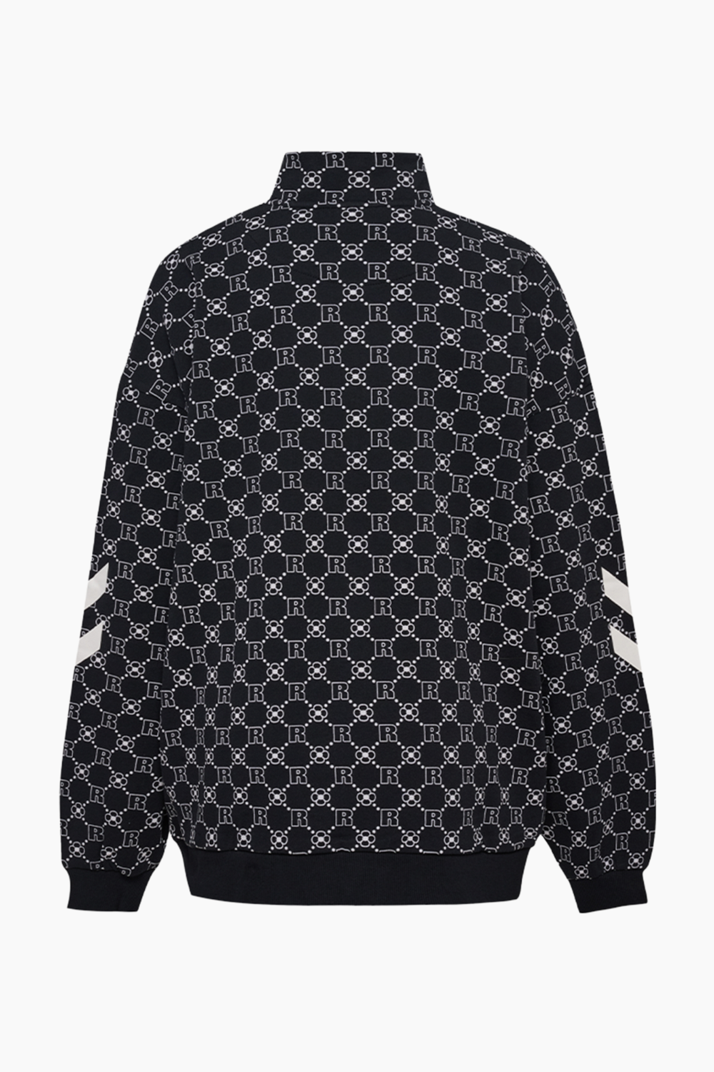 DBU ROTATE Oversized Halfzip - Black - ROTATE x Hummel-1