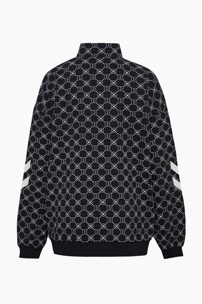DBU ROTATE Oversized Halfzip - Black - ROTATE x Hummel-1