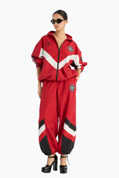 DBU ROTATE Tracksuit Pants - Tango Red - ROTATE x Hummel-2