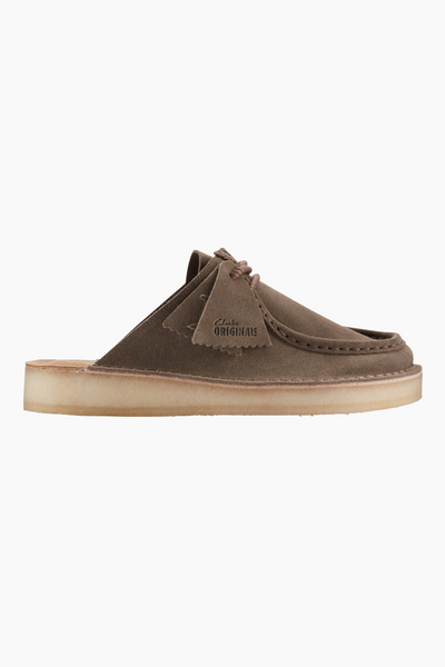 DSRTNomad Mule D - Grey/Sage Suede - Clarks