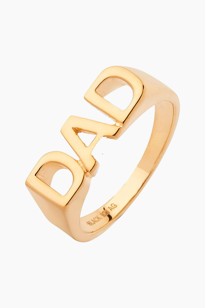 Dad Ring - Goldplated Silver - Maria Black