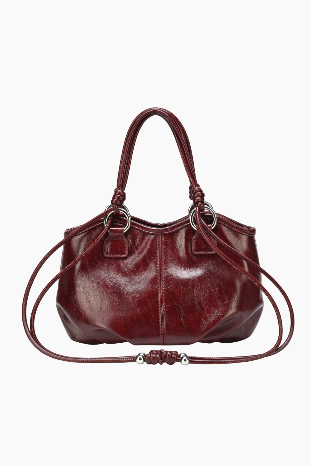 Daphne Bag - Cabernet - Silfen Studio
