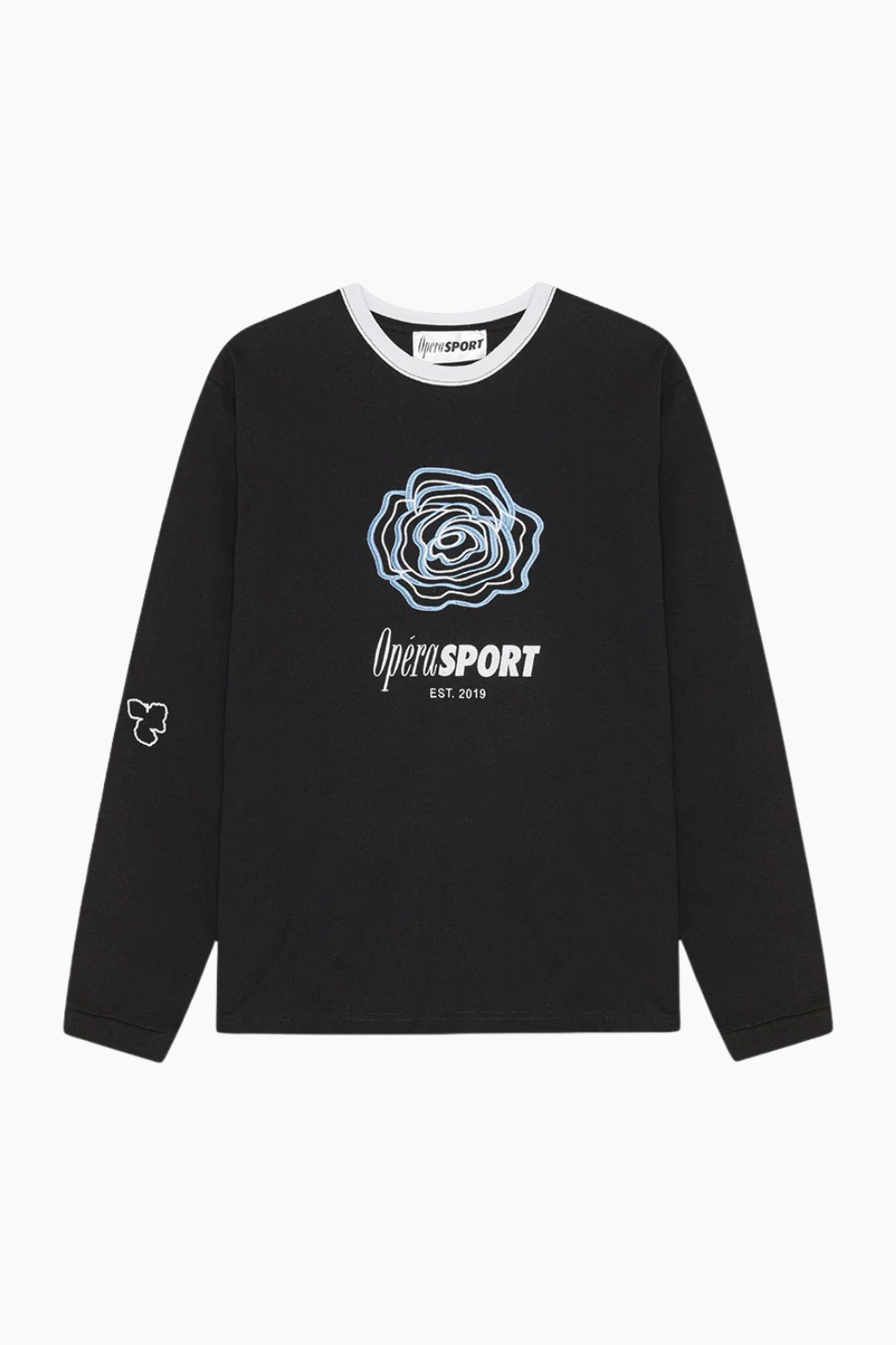 David Unisex LS T-shirt - Black - OpéraSPORT