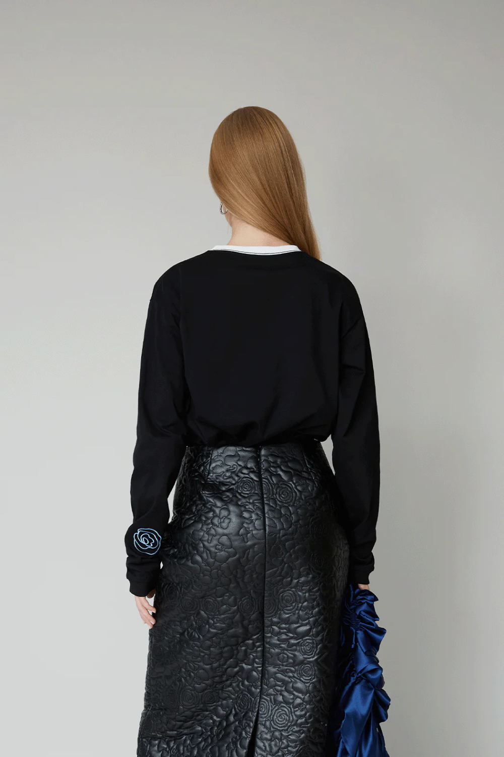 David Unisex LS T-shirt - Black - OpéraSPORT