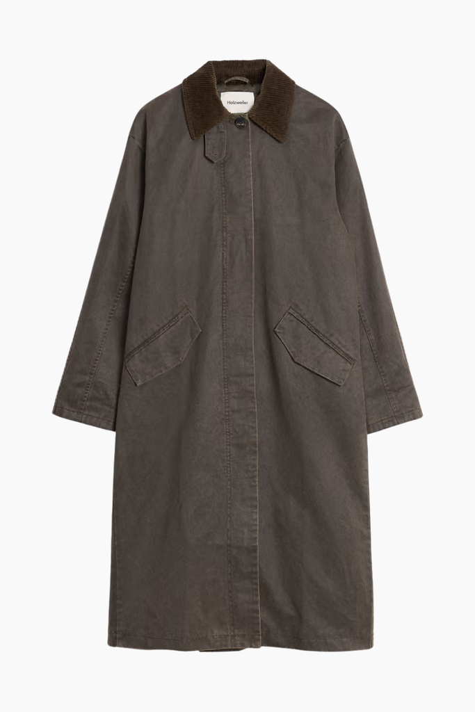Debbi Coat - Brown - Holzweiler