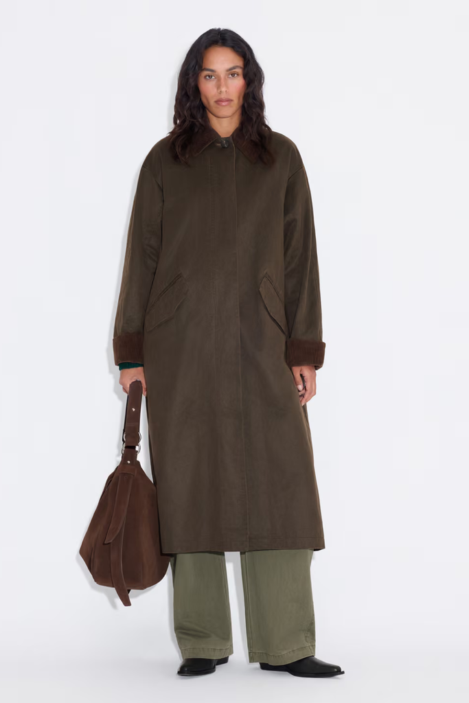 Debbi Coat - Brown - Holzweiler