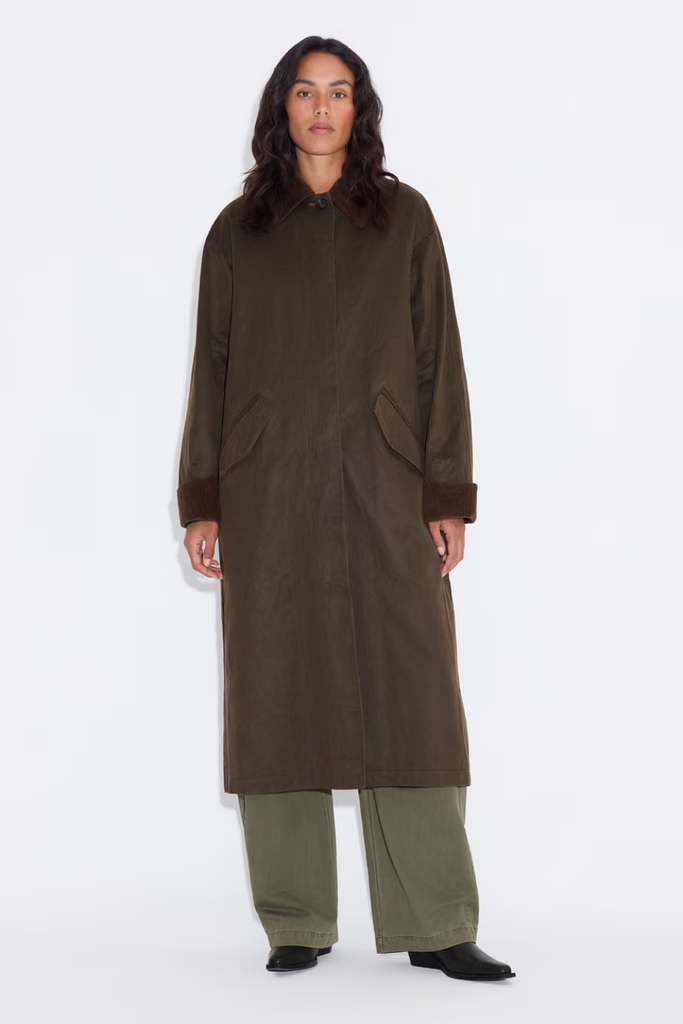 Debbi Coat - Brown - Holzweiler