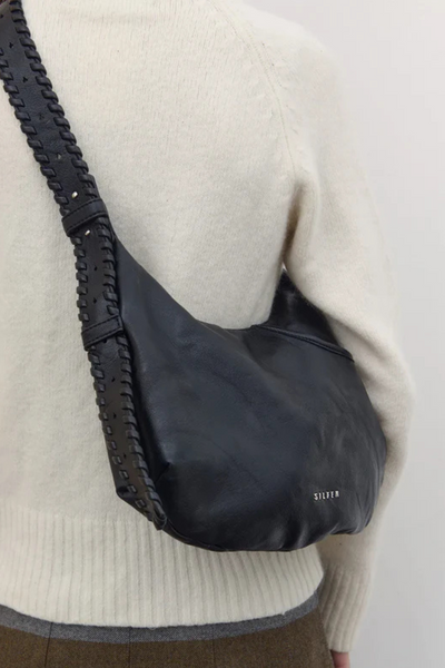 Debbie Shoulder Bag - Black - Silfen Studio