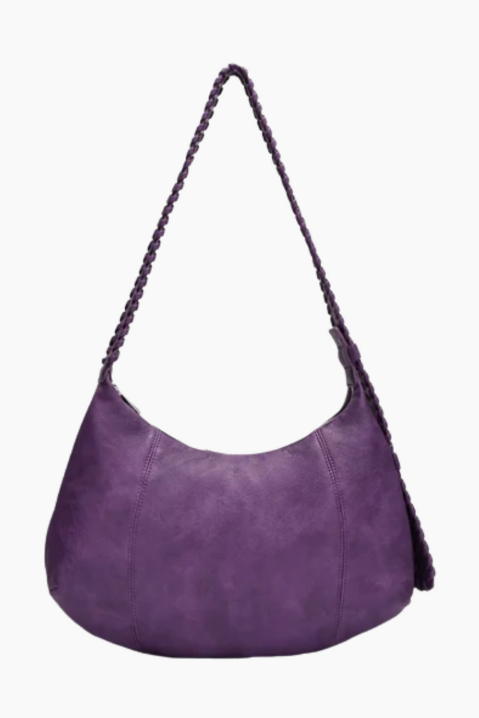 Debbie Shoulder Bag - Plum - Silfen Studio