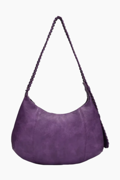Debbie Shoulder Bag - Plum - Silfen Studio