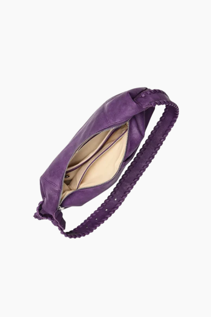 Debbie Shoulder Bag - Plum - Silfen Studio