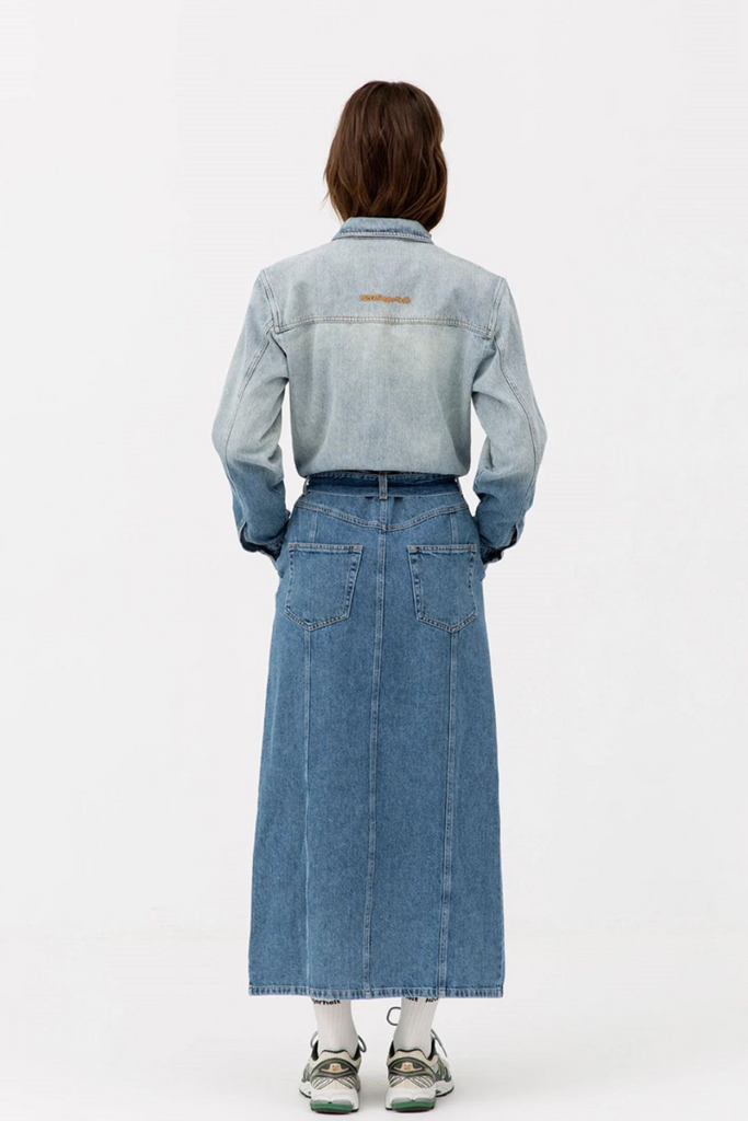 Dip Dye Dress - Dip Dyed Denim - H2O Fagerholt