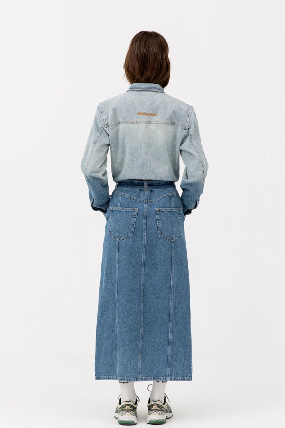 Dip Dye Dress - Dip Dyed Denim - H2O Fagerholt