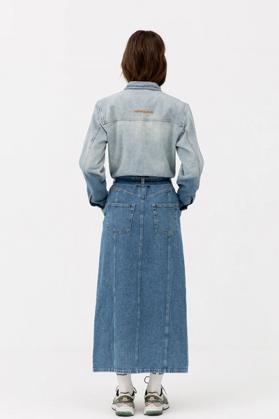 Dip Dye Dress - Dip Dyed Denim - H2O Fagerholt