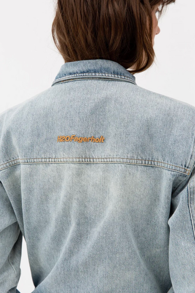 Dip Dye Dress - Dip Dyed Denim - H2O Fagerholt