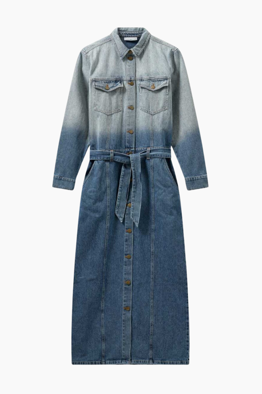 Dip Dye Dress - Dip Dyed Denim - H2O Fagerholt
