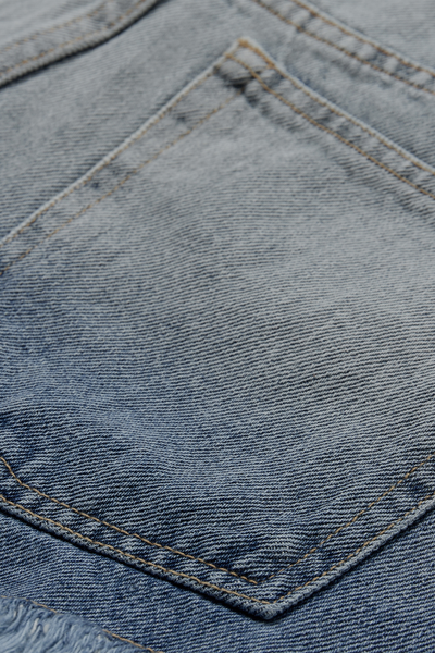 Dip Dye Shorts - Dip Dyed Denim - H2O Fagerholt-2