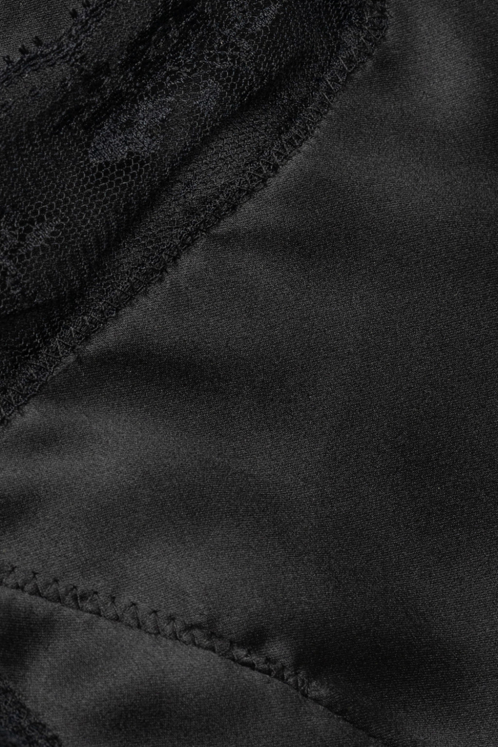 Double Lace Top - Black - H2O Fagerholt-3