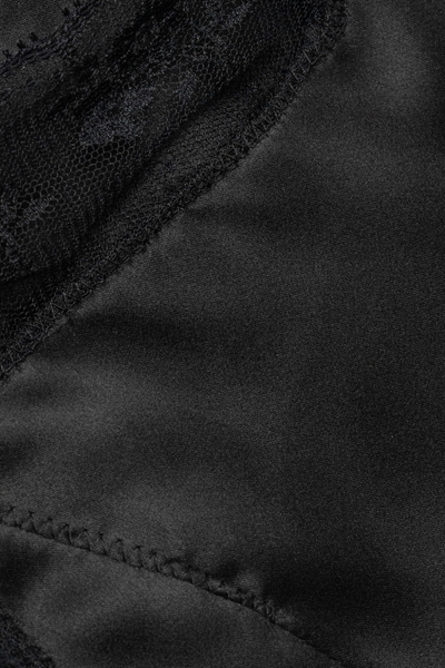 Double Lace Top - Black - H2O Fagerholt-3