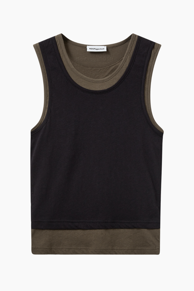 Double Shot Top - Black - H2O Fagerholt