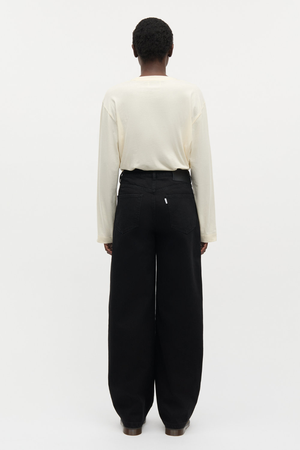 Dyed Denim Christel Jeans - Black - Mads Nørgaard