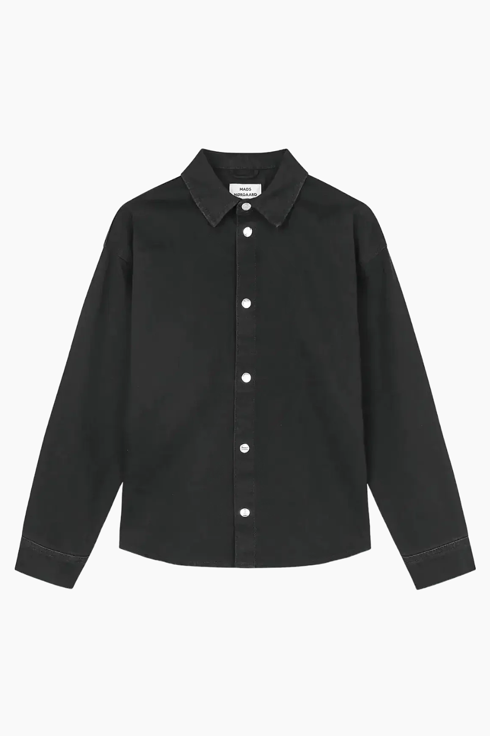 Dyed Denim Gisla Shirt - Black - Mads Nørgaard