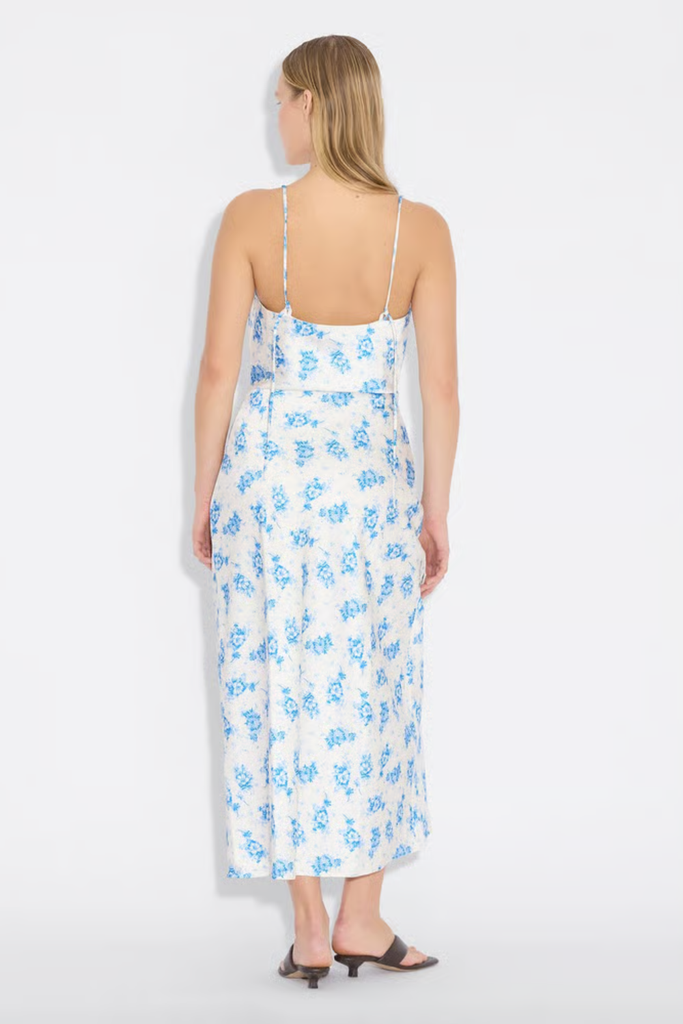 Eila Print Dress - Ecru Mix - Holzweiler