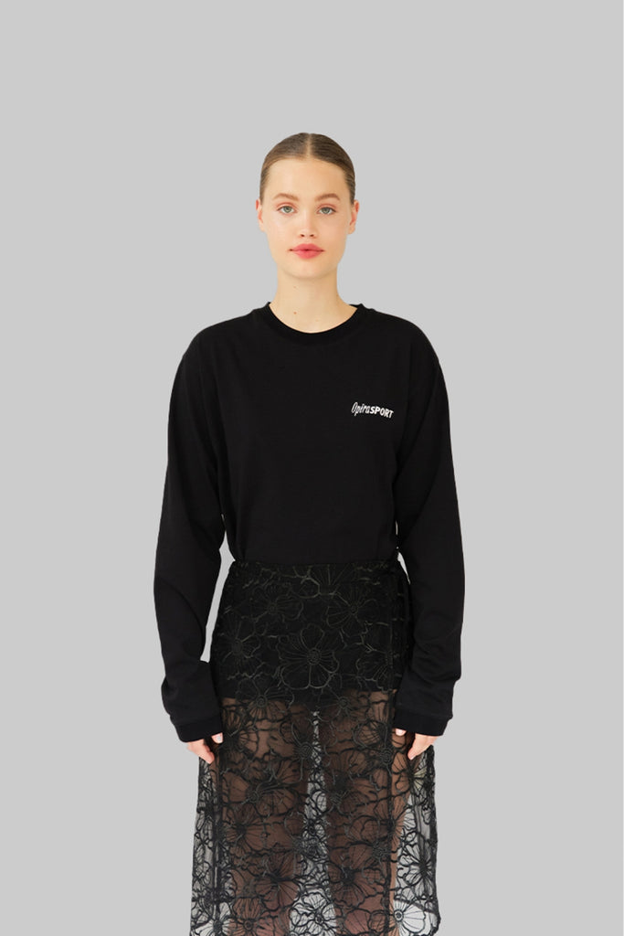 Eli Unisex T-shirt - Black - OpéraSPORT