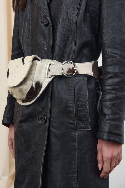 Eliza Belt - Black Cow - Silfen Studio