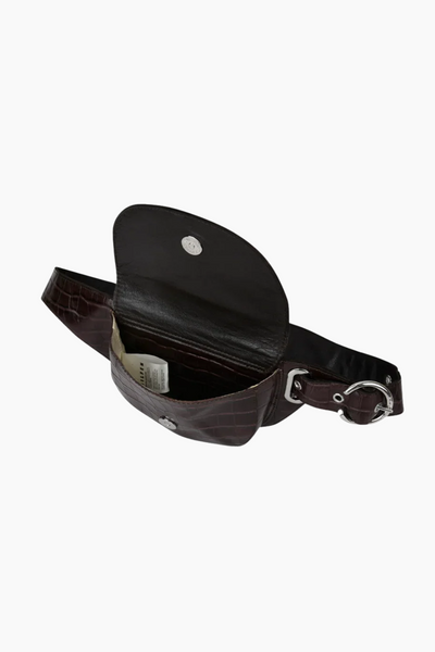 Eliza Belt - Brown Croco - Silfen Studio