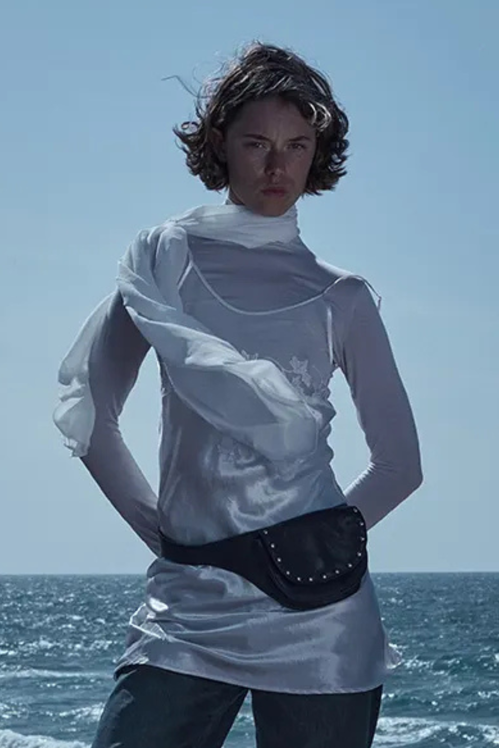 Eliza Belt Studded - Black - Silfen Studio