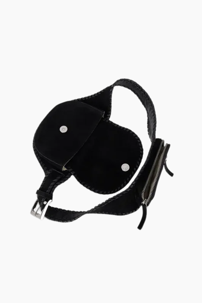 Eliza Braided Belt - Black - Silfen Studio