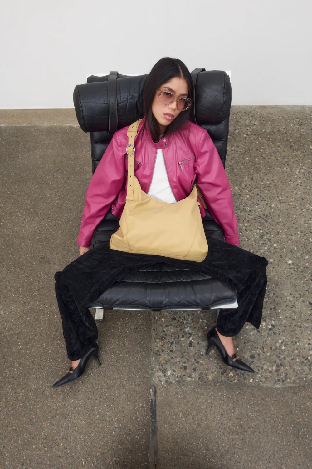 Ellie Crossbody Bag - Sand - Silfen Studio-5