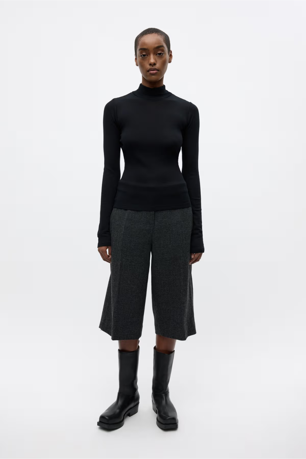 Enarizona Shorts 7285 - Dark Grey Mel - Envii-2