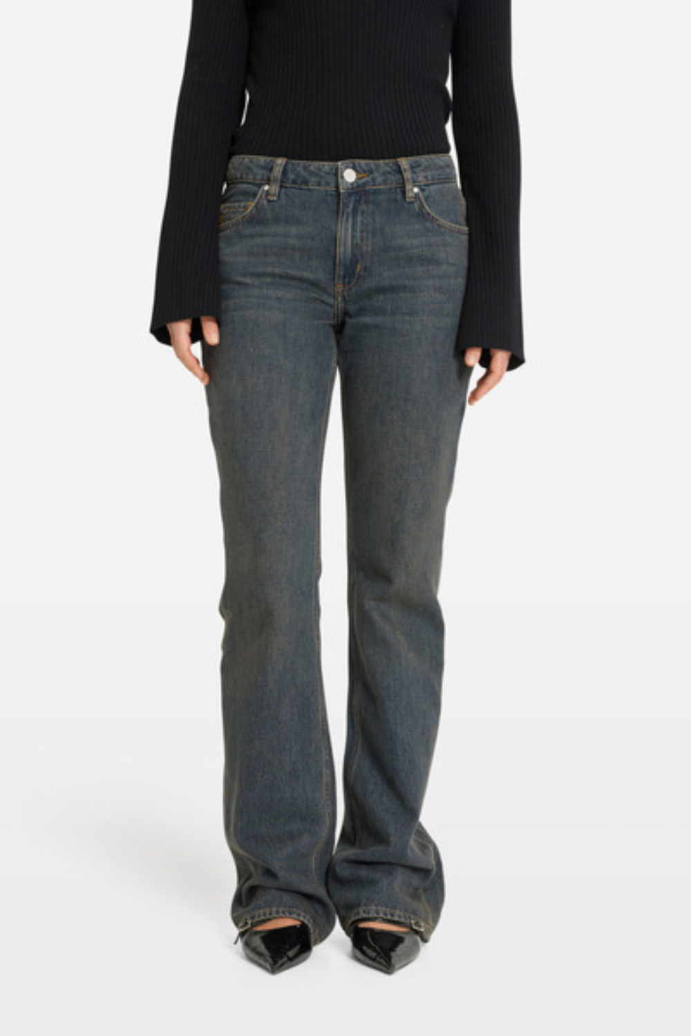 Enbelinda Jeans 6856 - Mid Worn Blue - Envii