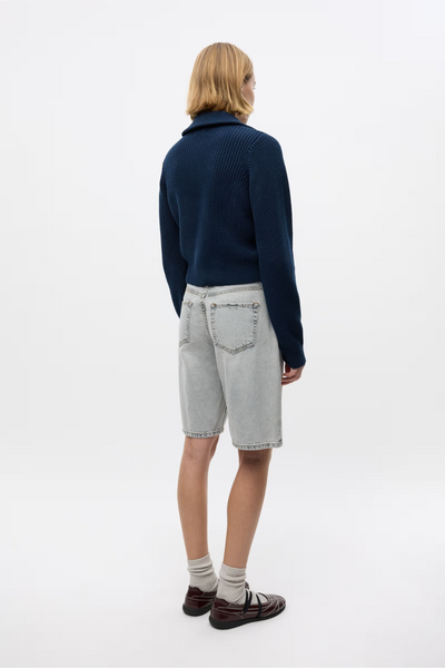 Endank Long Shorts 7220 - Light Grey Bleach - Envii-3