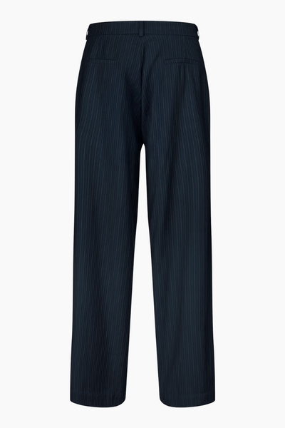 Endore Pants - Dark Navy Pinstripe - Envii