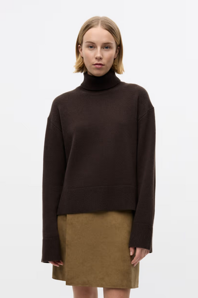 Enelise LS Knit 7230 - Chocolate Torte - Envii