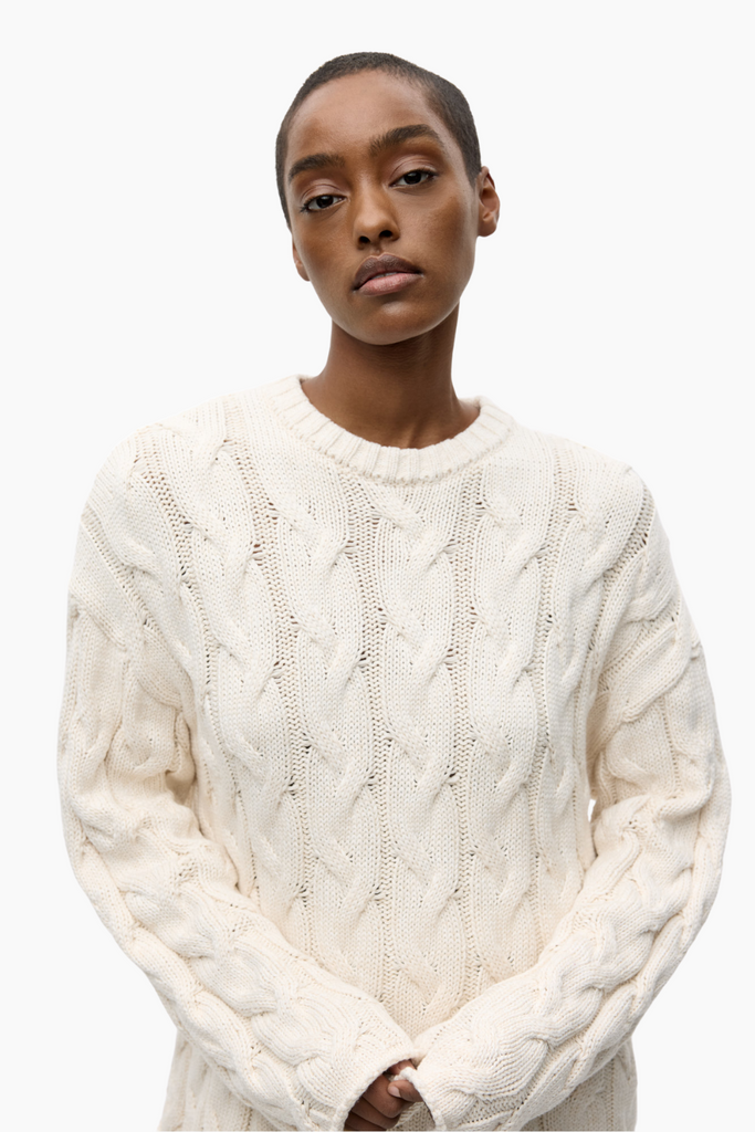 Enfiona LS O-N Knit 5190 - Oatmeal Speckle - Envii