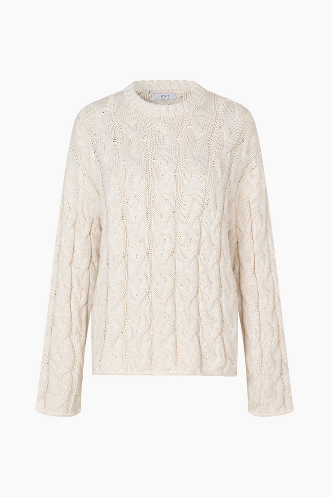 Enfiona LS O-N Knit 5190 - Oatmeal Speckle - Envii