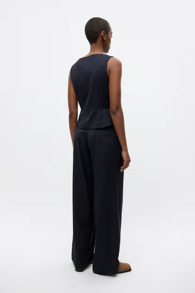 Enfresno Vest - Dark Navy Pinstripe - Envii