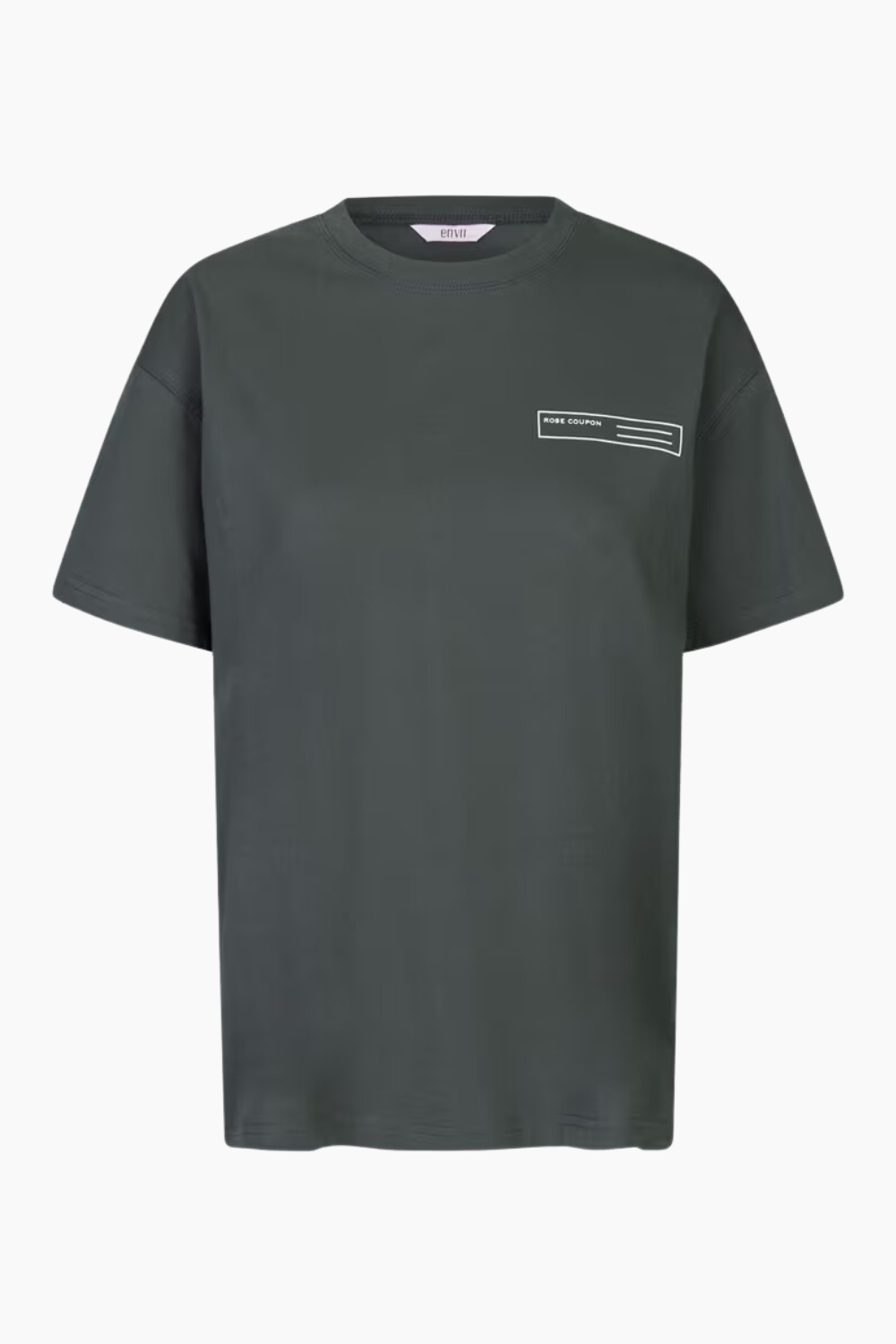 Enkulla SS Tee 5310 - Asphalt Rose - Envii