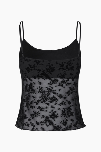 Ennicola SL Top - Black Leaves - Envii