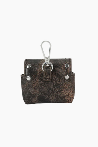 Esme Airpod Case - Brown Cracked - Silfen Studio