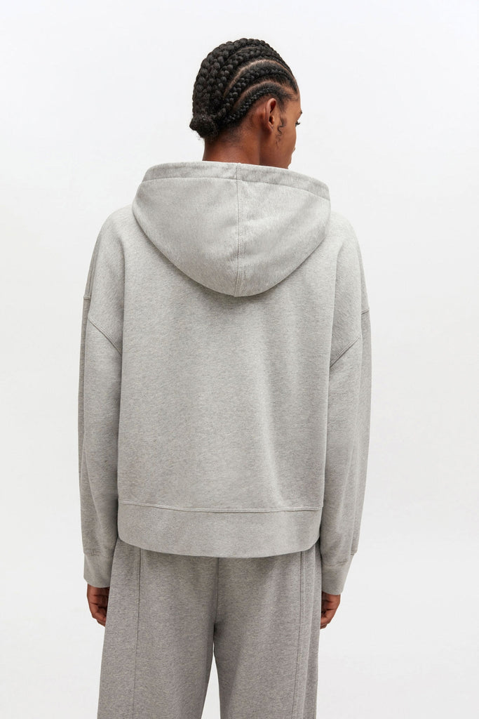 Essential Isoli Zip Hoodie A1060023 - Paloma - GANNI