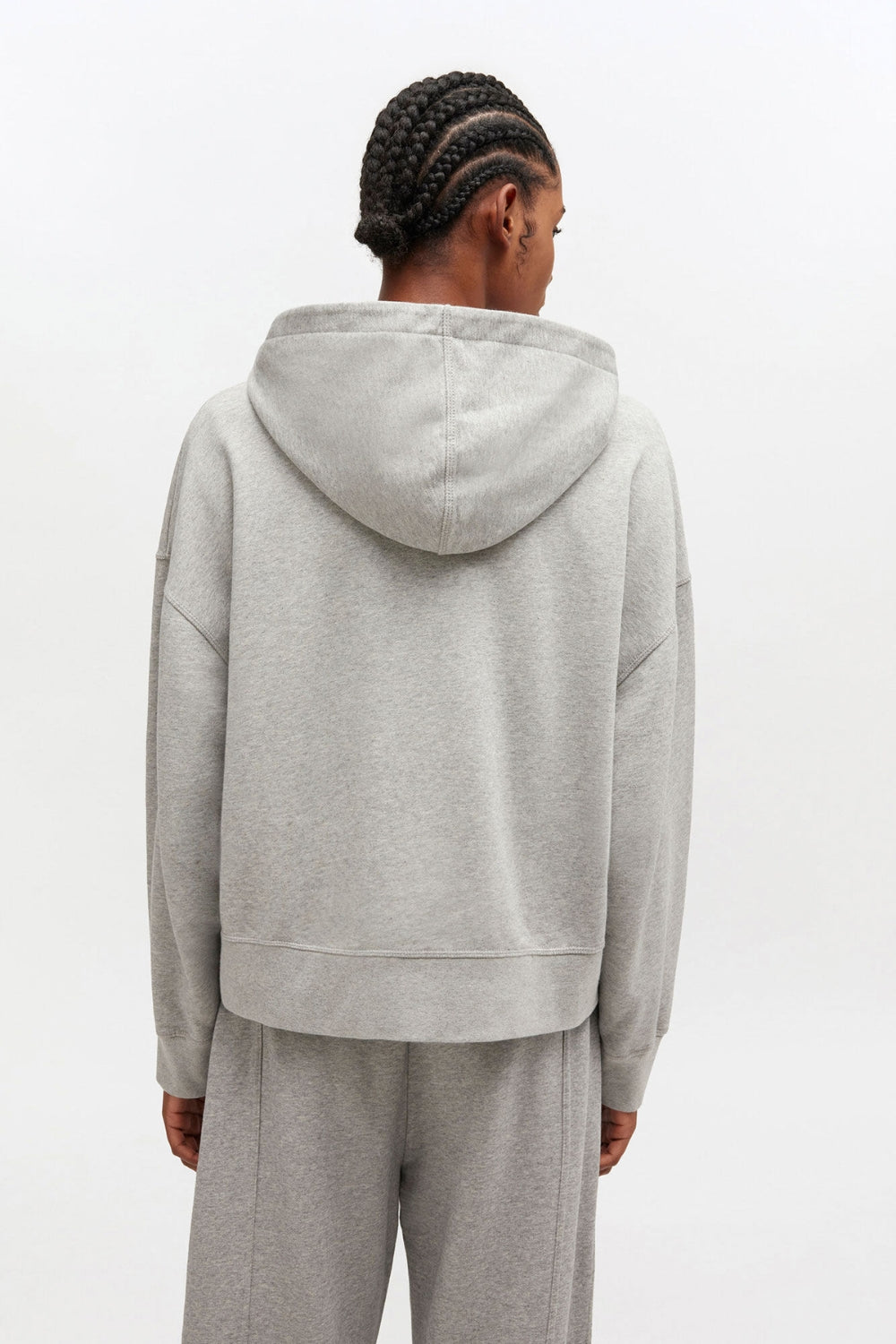 Essential Isoli Zip Hoodie A1060023 - Paloma - GANNI