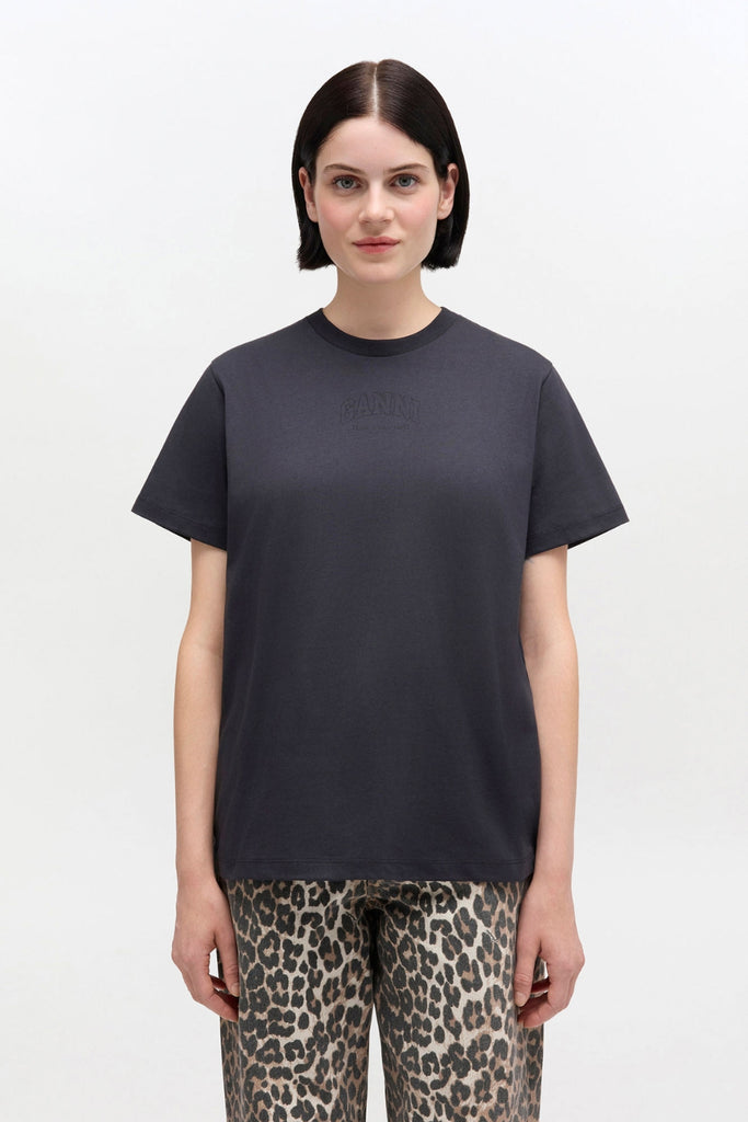 Essentials Tee A1050057 - Phantom - GANNI